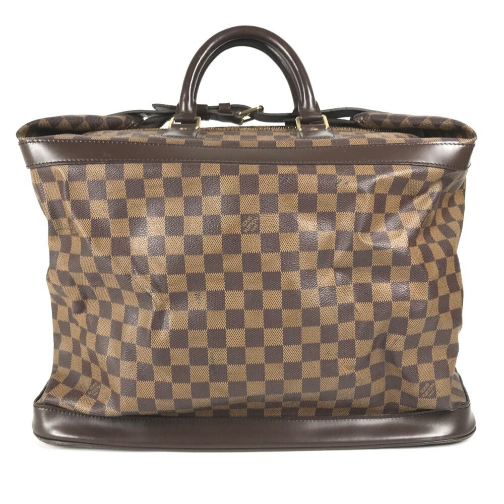 LOUIS VUITTON Authentic Brown Damier Canvas Boston Bag - Picture 2 of 14